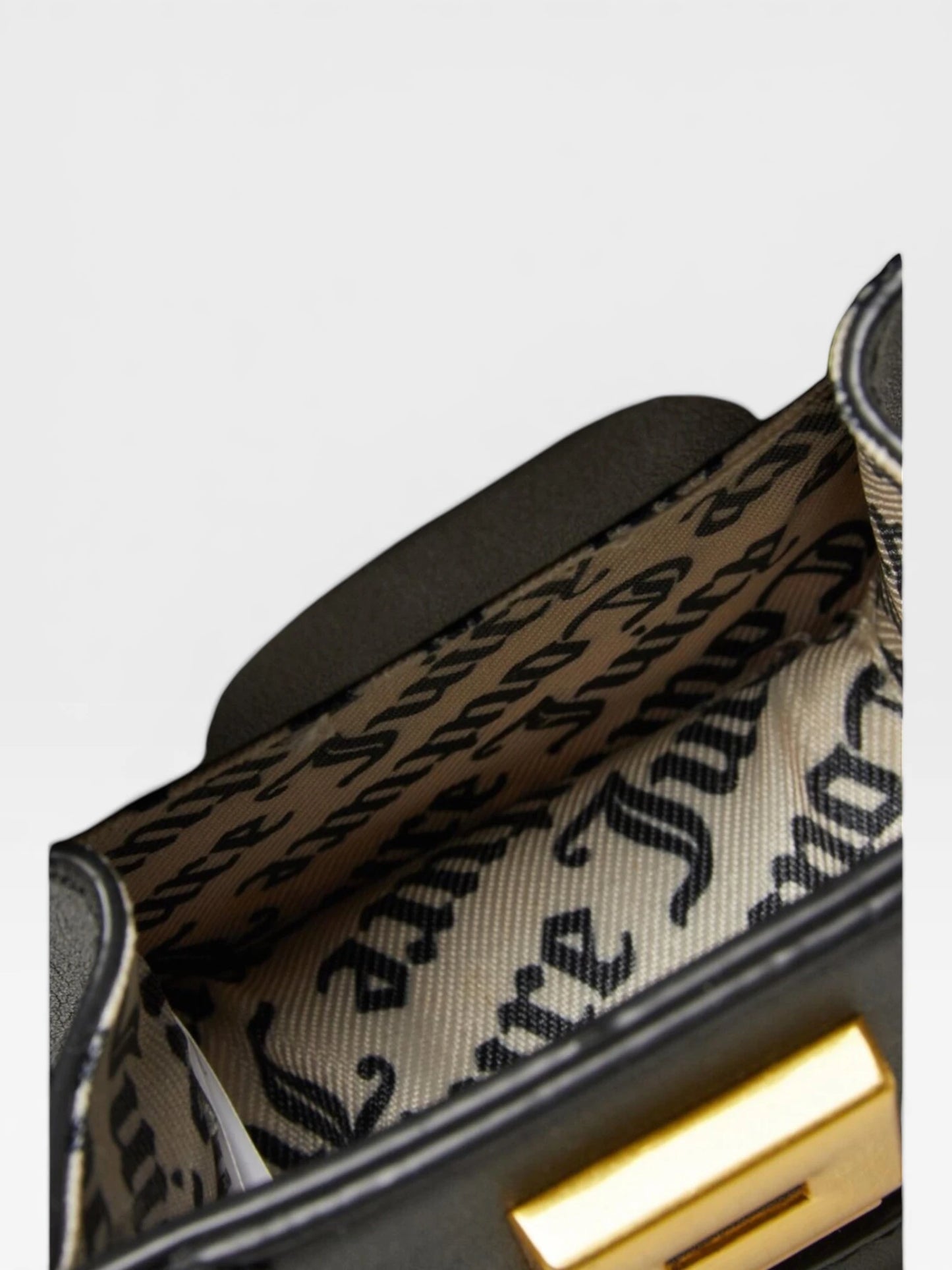 Lilly "Micro-Icon" Black & Gold