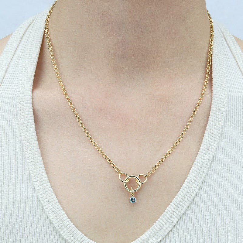 Perle d'Or charmozható alaplánc aranyozott nemesacélból – 5. nézet
