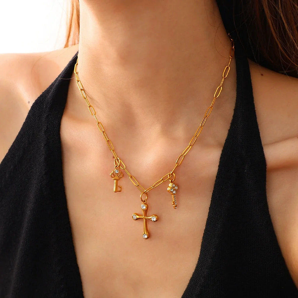 Collection Sacré charm aranyozott nemesacélból – 2. nézet