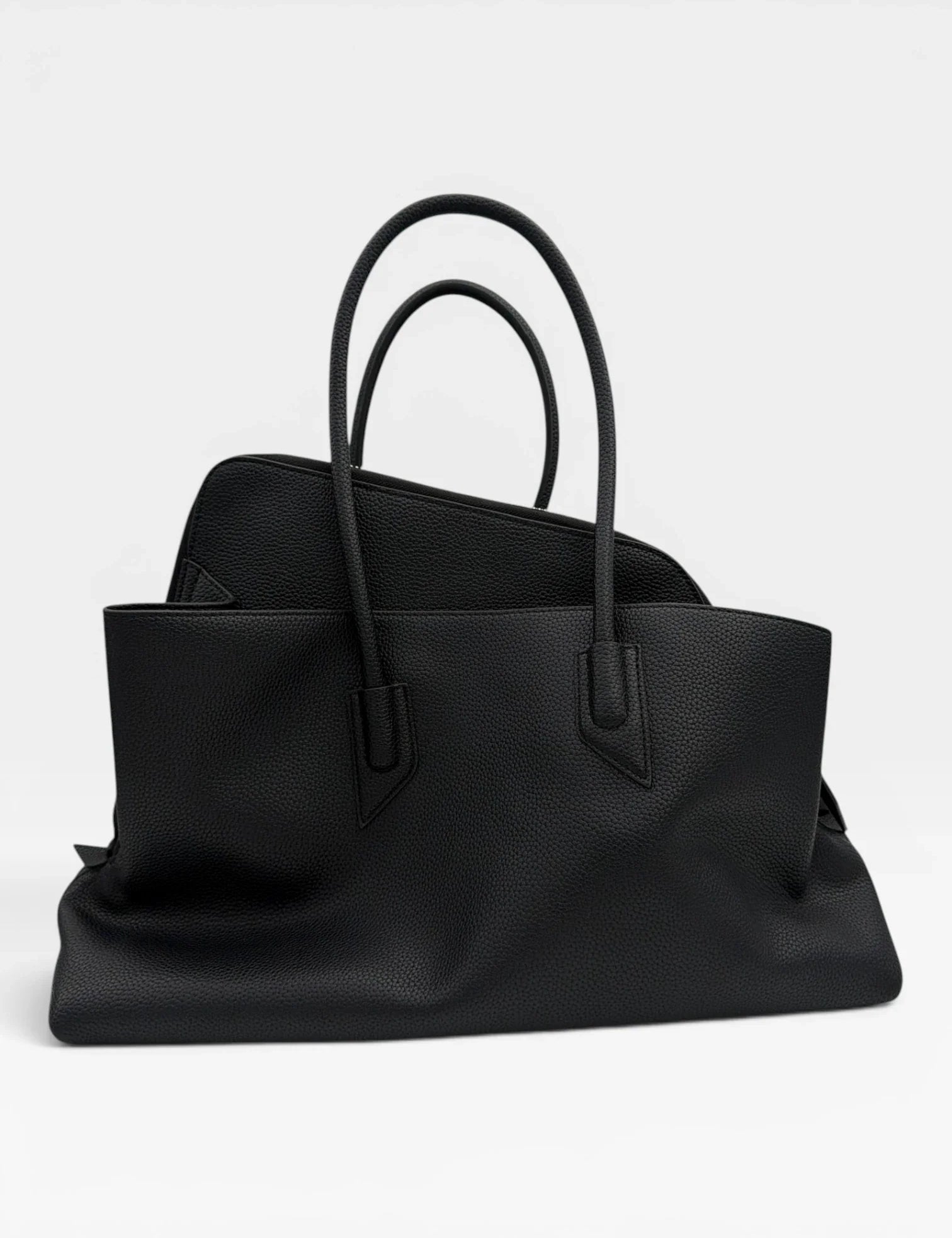 Lea Lab Sabbia shopper fekete – elölnézet