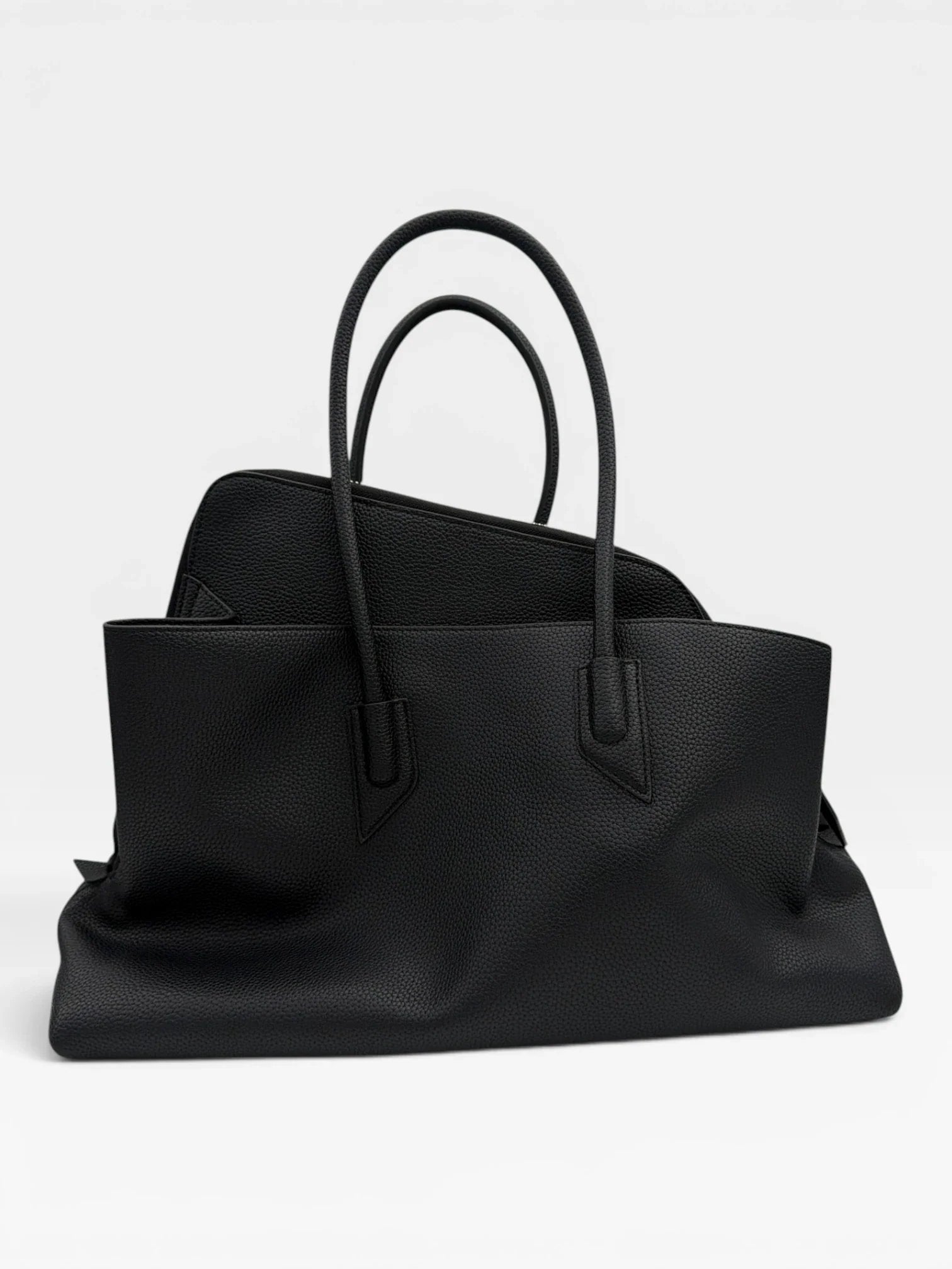 Lea Lab Sabbia shopper fekete – elölnézet