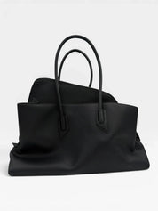 Lea Lab Sabbia shopper fekete – elölnézet
