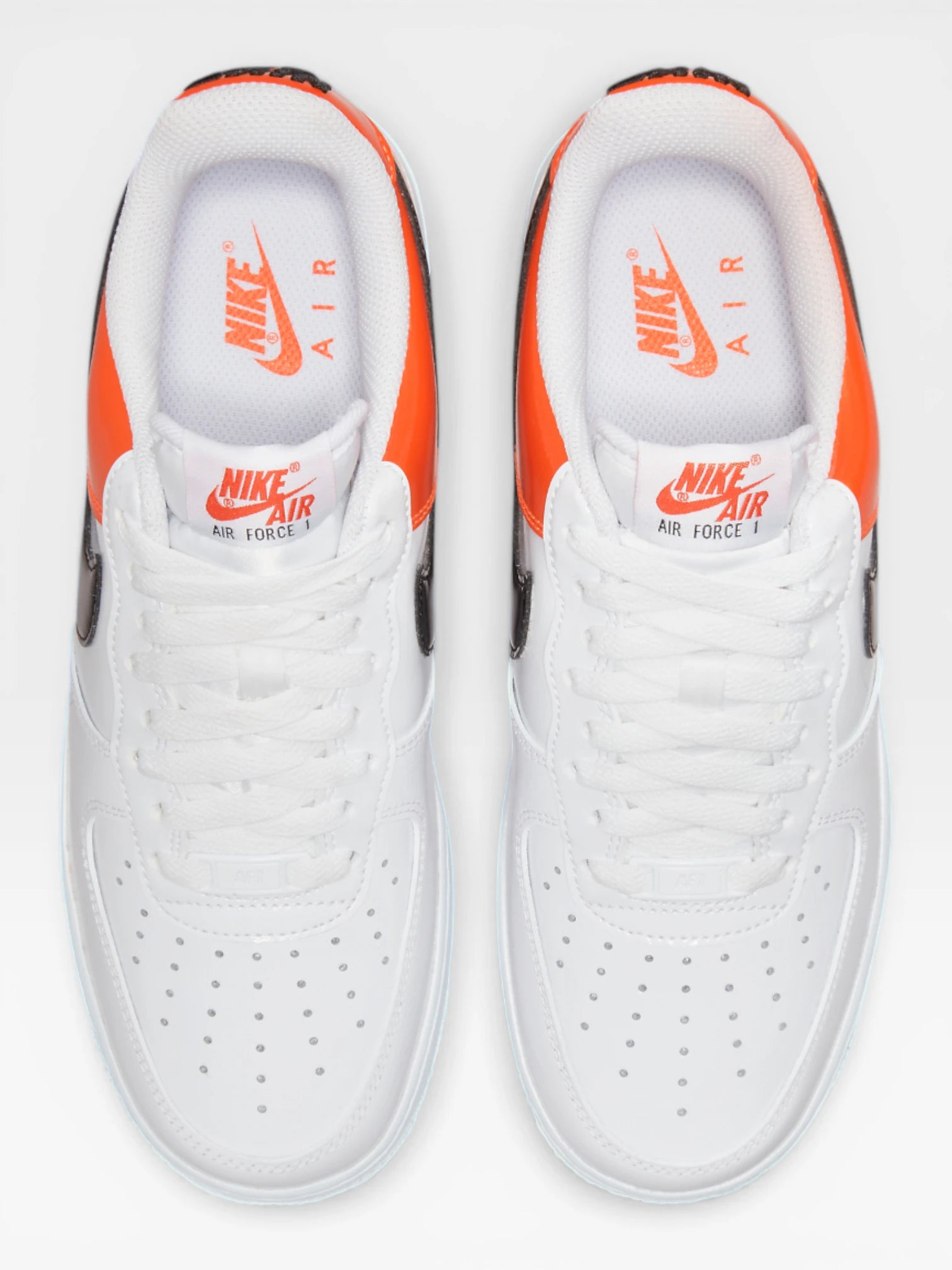 AF1 Low '07 Essential White/Brilliant Orange