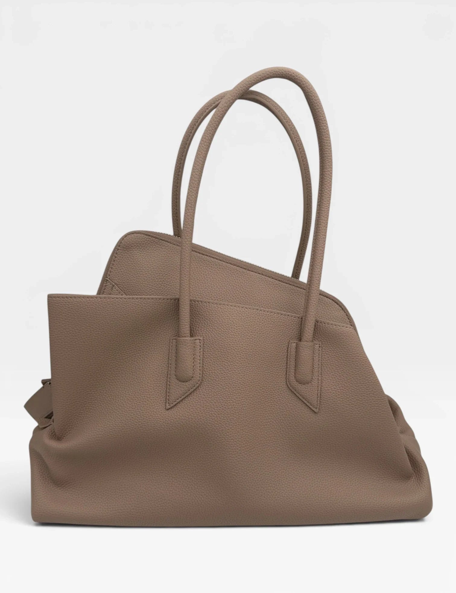 Lea Lab Sabbia shopper homok – elölnézet