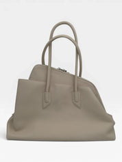 Lea Lab Sabbia shopper bézs – elölnézet