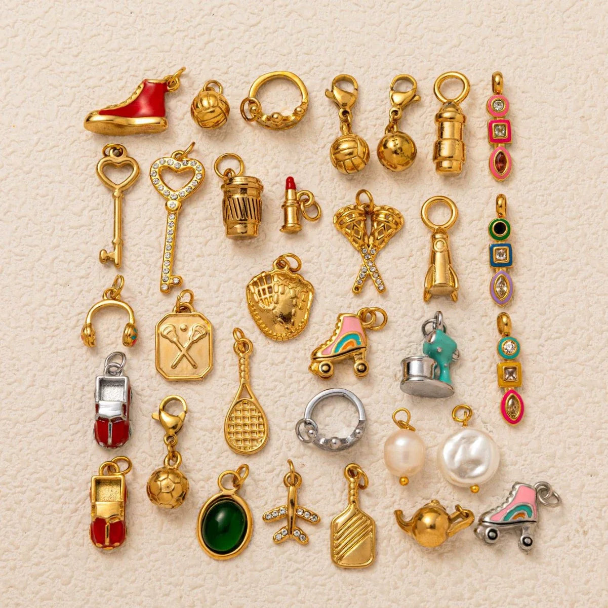 Grâce arany charm