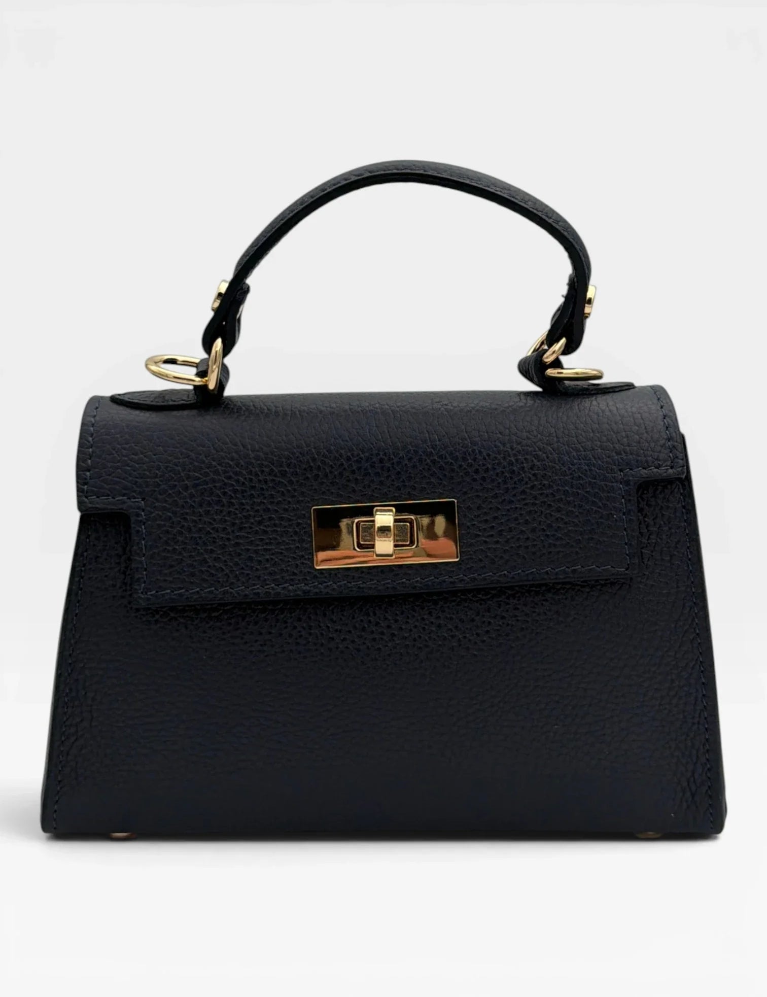 Lea Lab Lunetta mini kézitáska navy – elölnézet