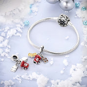 Forró csoki charm – ezüstözött