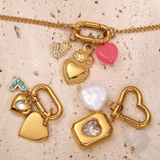 Collection Cœur charm aranyozott nemesacélból – 3. nézet