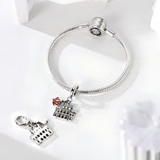 Madridi királyi palota charm – ezüstözött