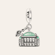 Bécsi Operaház charm – ezüstözött