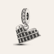 Colosseum charm – ezüstözött