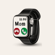 Mom hívás okosóra charm – ezüstözött