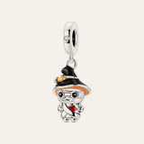 Múmia charm – ezüstözött