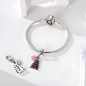 Tokiói pagoda charm – ezüstözött