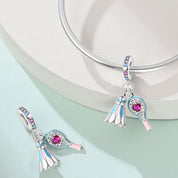 Tollaslabda charm – ezüstözött