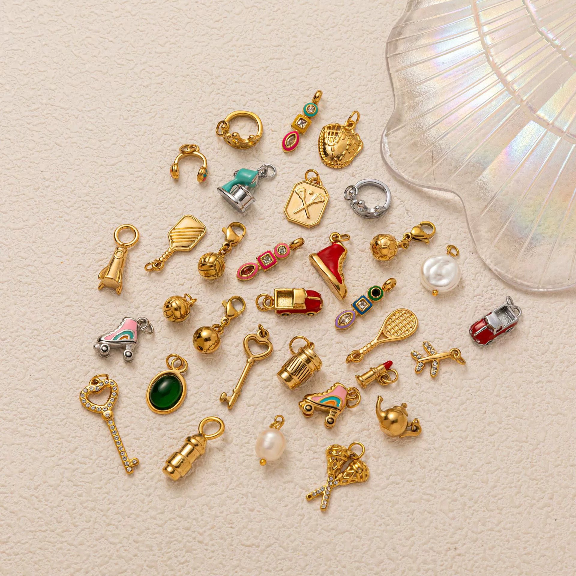 Grâce arany charm