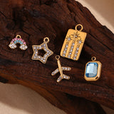 Collection Héritage charm – aranyozott nemesacél